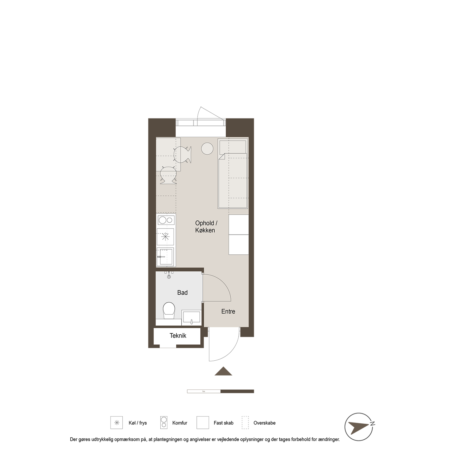 Visual presentation of the listing