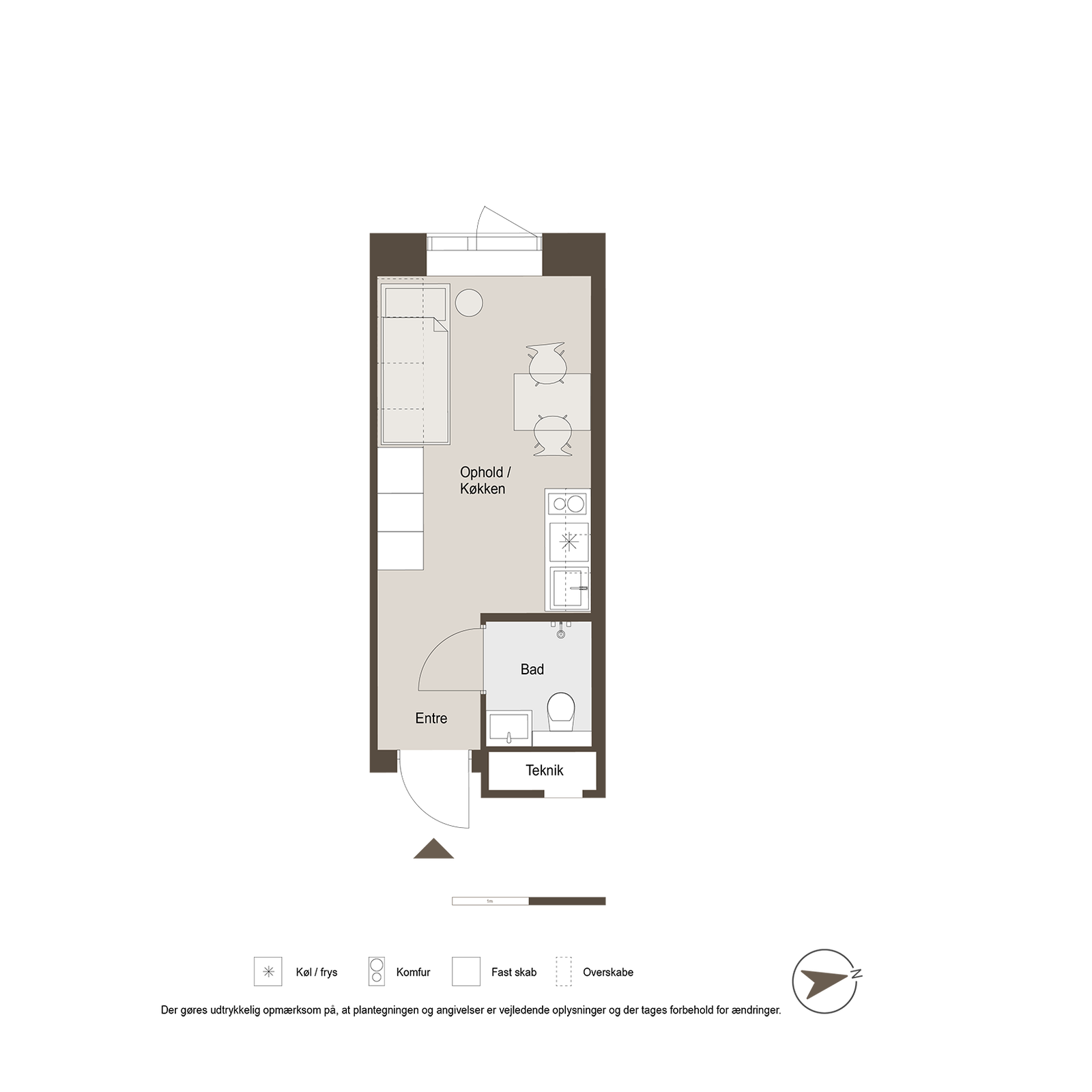 Visual presentation of the listing