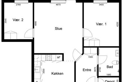 Visual presentation of the listing