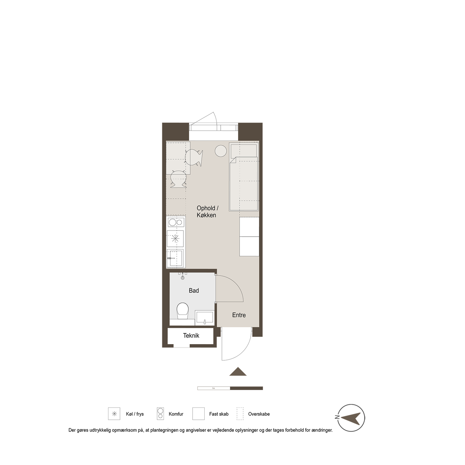 Visual presentation of the listing