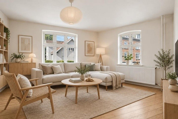 apartment Lys 2-værelses lejlighed med klassiske detaljer og god beliggenhed