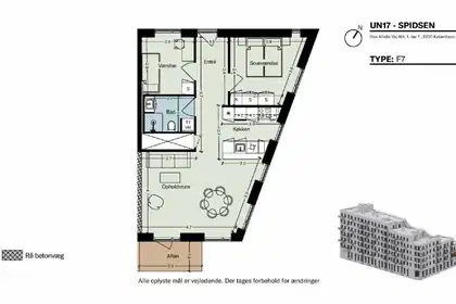 Visual presentation of the listing