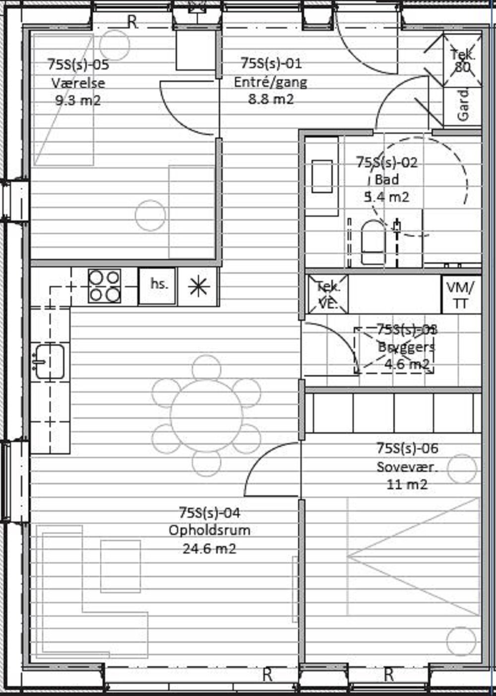 Visual presentation of the listing
