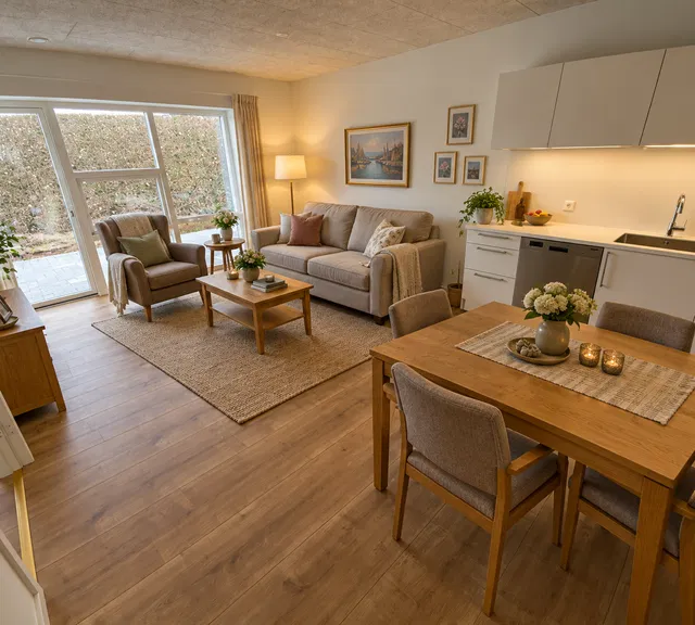 townhouse Seniorbolig med terrasse i fællesskab i Kolding Syd