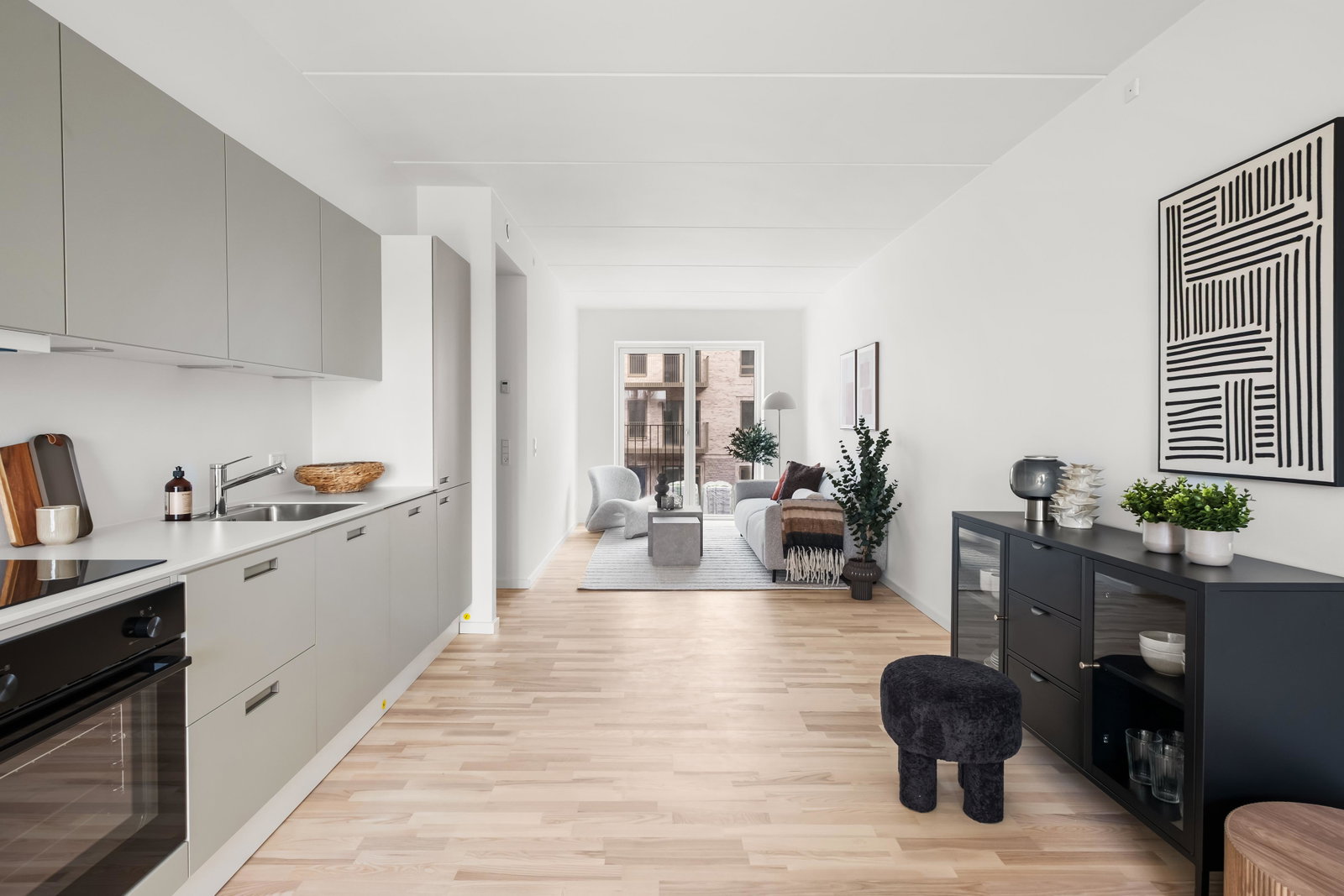 Visual presentation of the listing