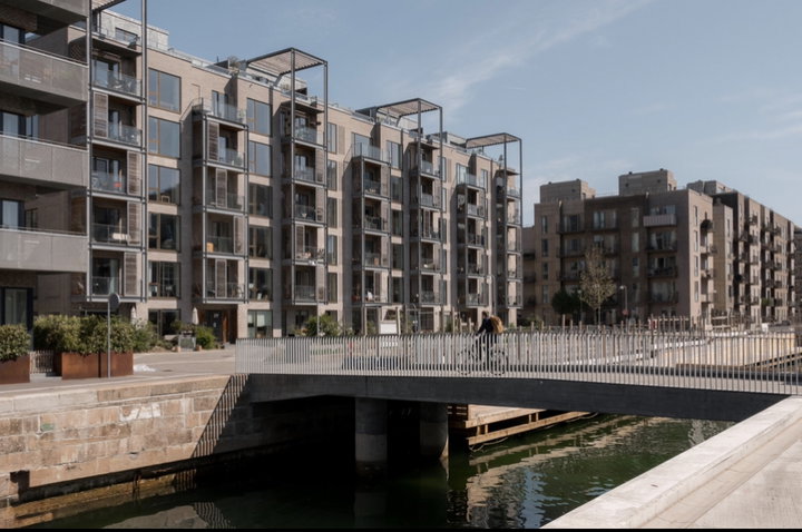 Stilfuld og fuldt møbleret lejlighed med solrig terrasse i attraktive Nordhavn - Sundkaj, Nordhavn - 0