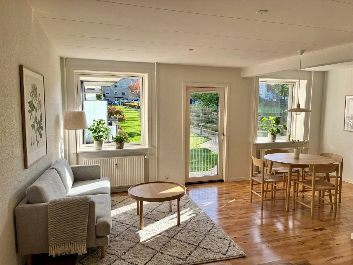apartment Nyrenoveret 3-værelses bolig i Vejgaard