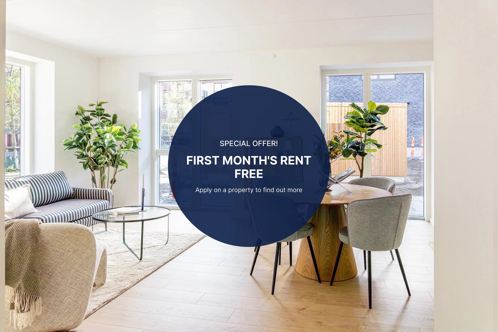Visual presentation of the listing