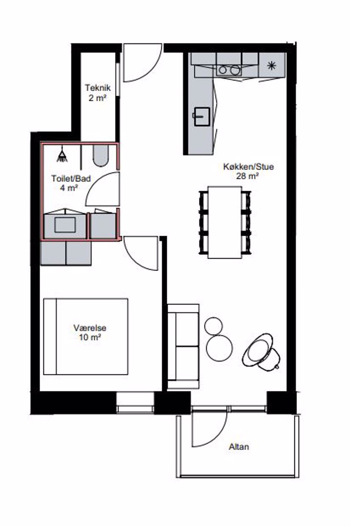 Visual presentation of the listing