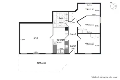 Visual presentation of the listing