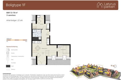 Visual presentation of the listing