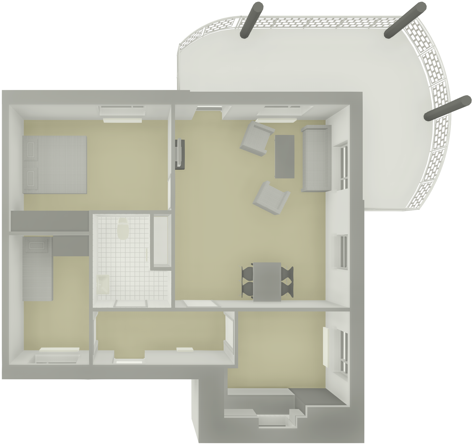 Visual presentation of the listing