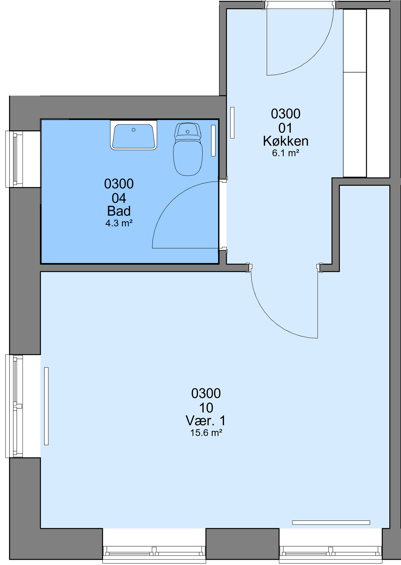 Visual presentation of the listing