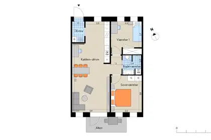 Visual presentation of the listing