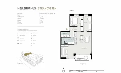 Helleruphus - Placeringen i hjertet af Hellerup sikrer en hverdag ud over det sædvanlige - Onsgårdsvej, Hellerup - 1