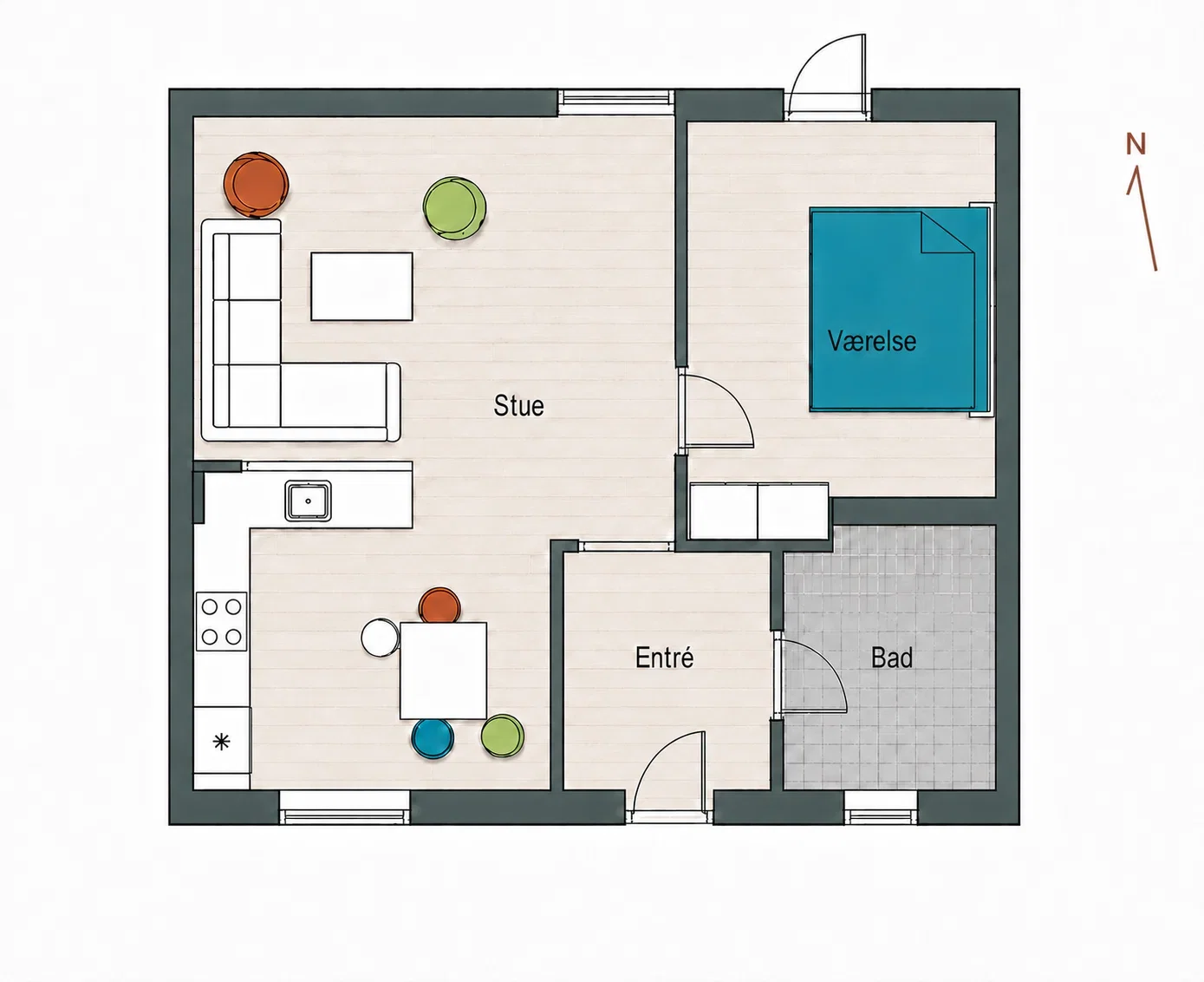 Visual presentation of the listing