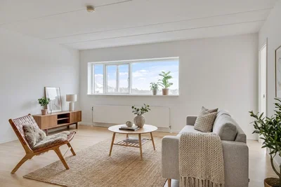 Lys 3-værelses på 92 m2 med elevator, parkering og fælles tagterrasse - Banegårdspladsen, Herning - 1