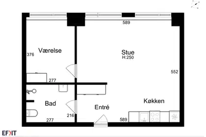 Visual presentation of the listing