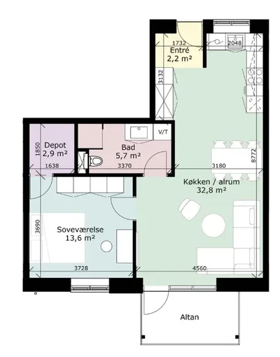 moderne boliger i et roligt og attraktivt boligkompleks - Knuthenborgvej, Herning - 1