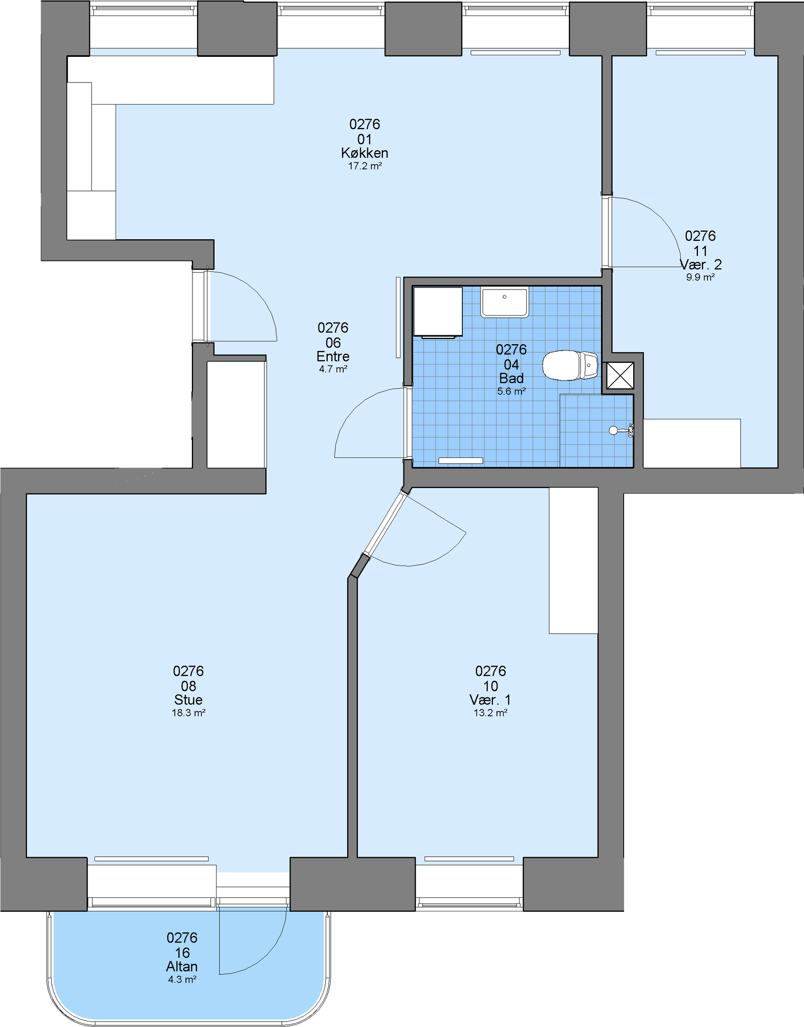 Visual presentation of the listing