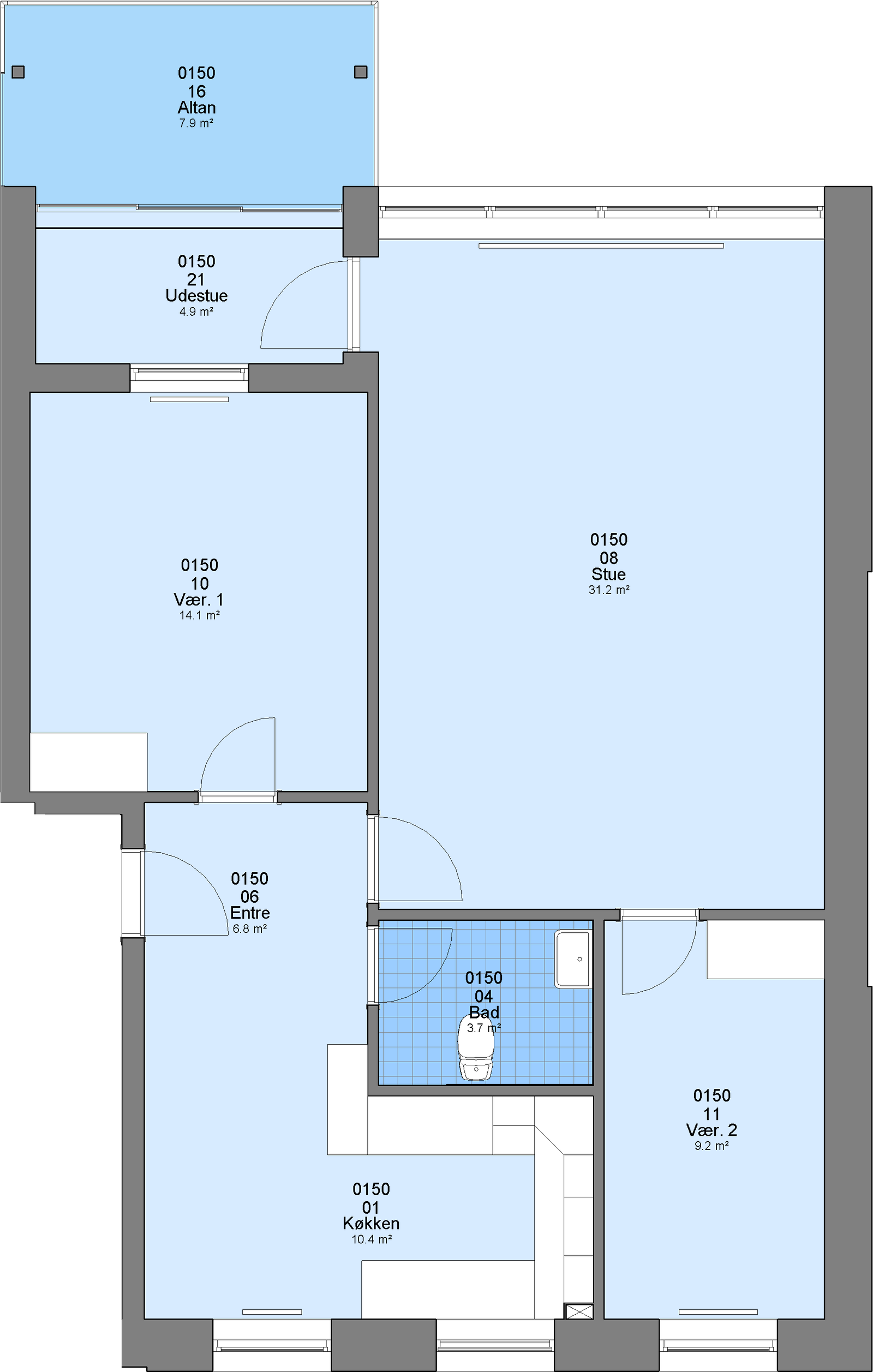 Visual presentation of the listing