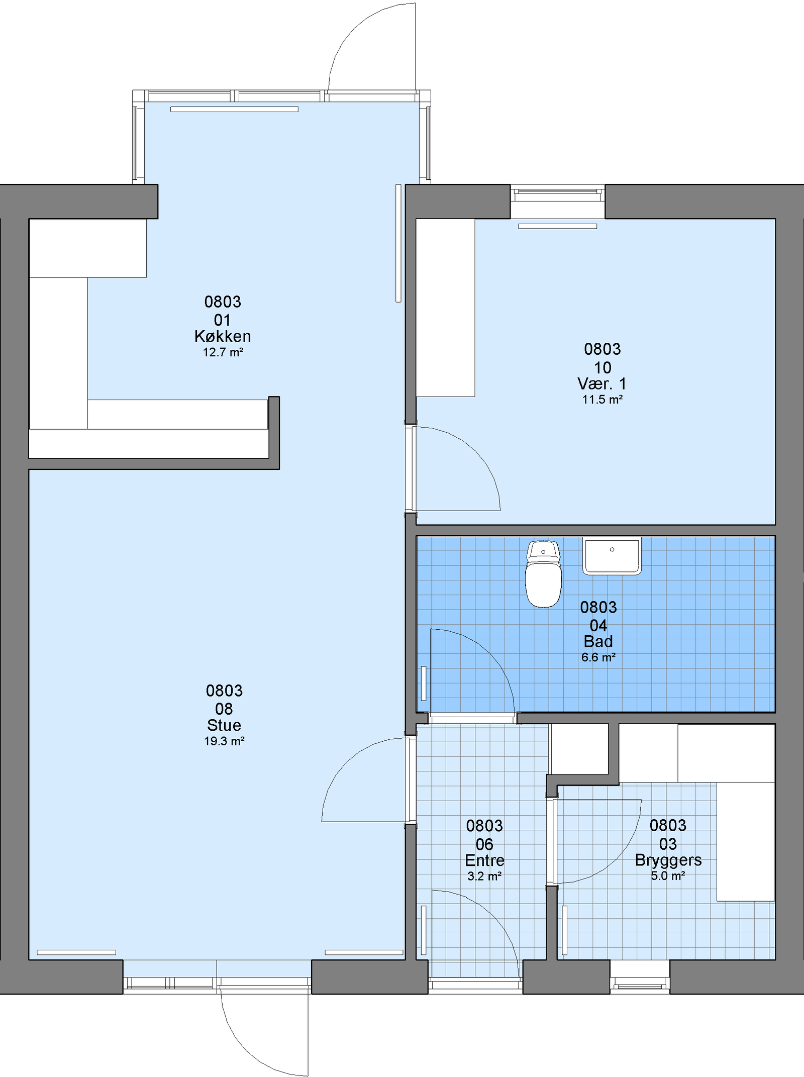 Visual presentation of the listing