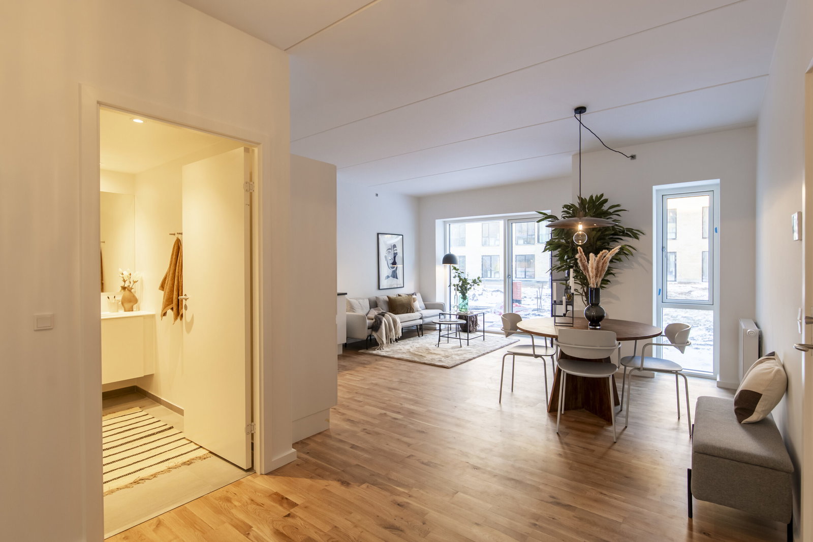 Visual presentation of the listing