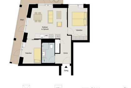 Visual presentation of the listing