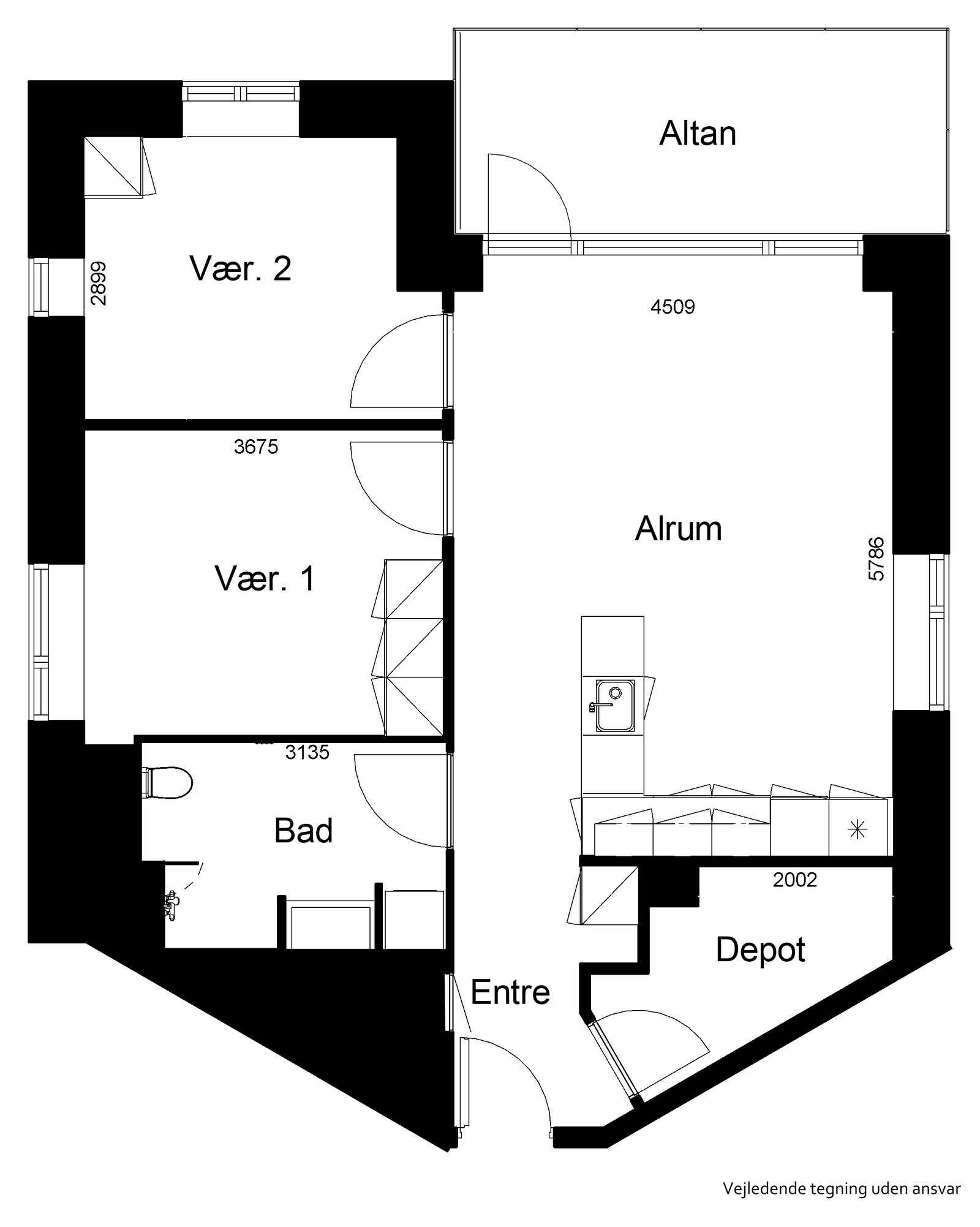 Visual presentation of the listing