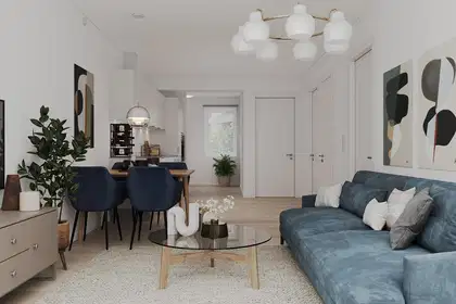 Visual presentation of the listing