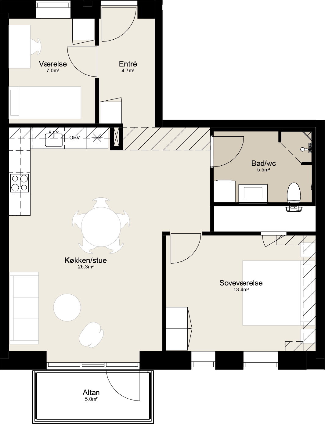 Visual presentation of the listing