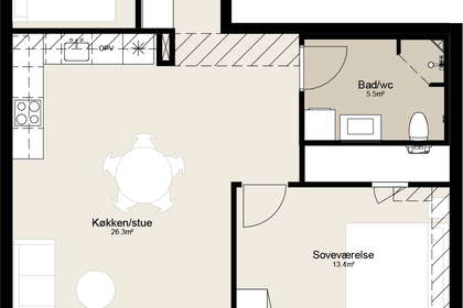 Visual presentation of the listing