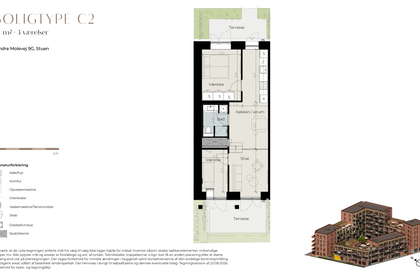 Visual presentation of the listing