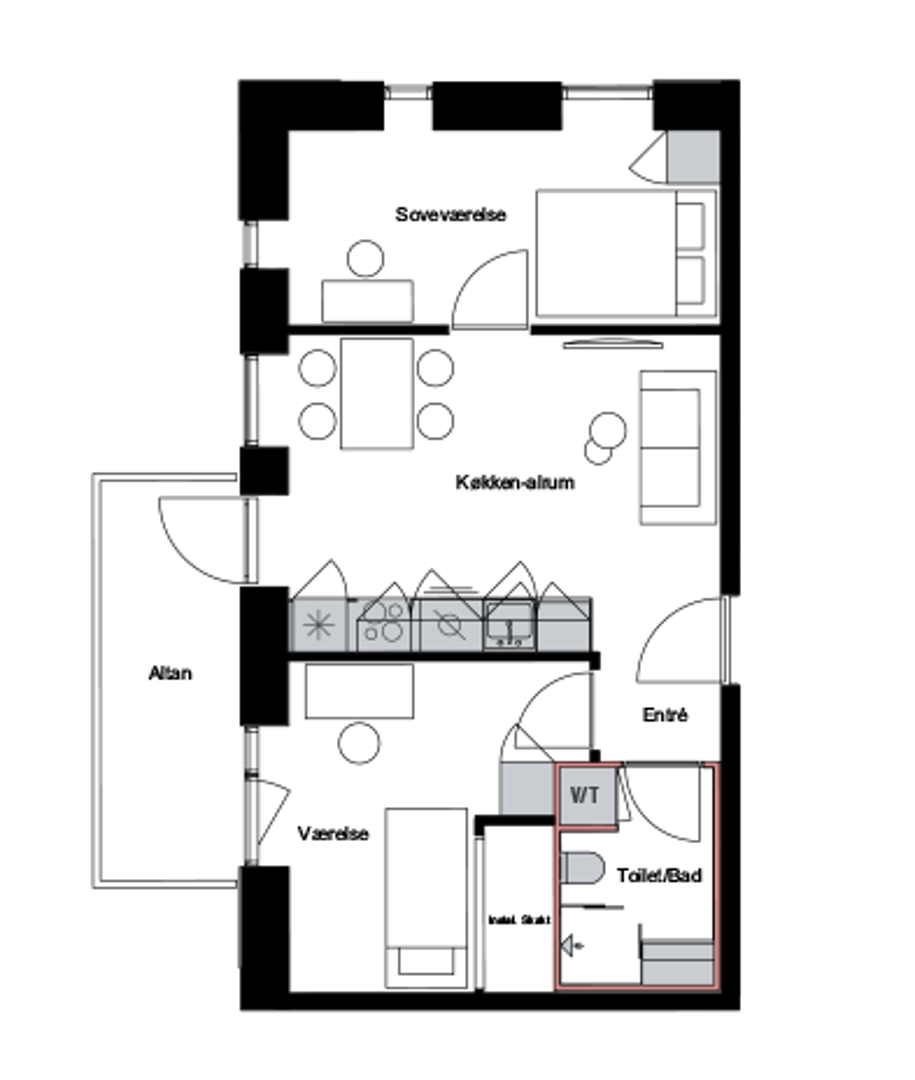 Visual presentation of the listing