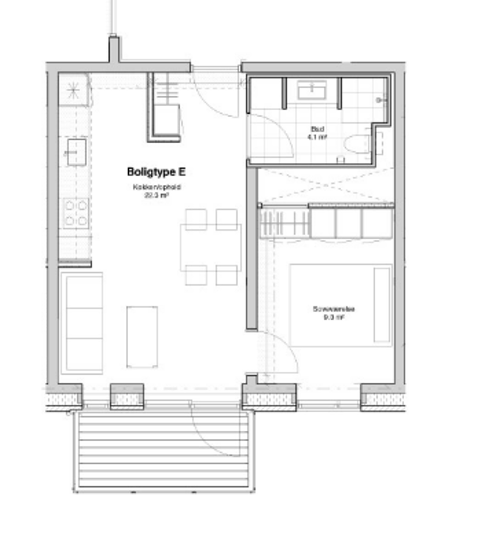 Visual presentation of the listing