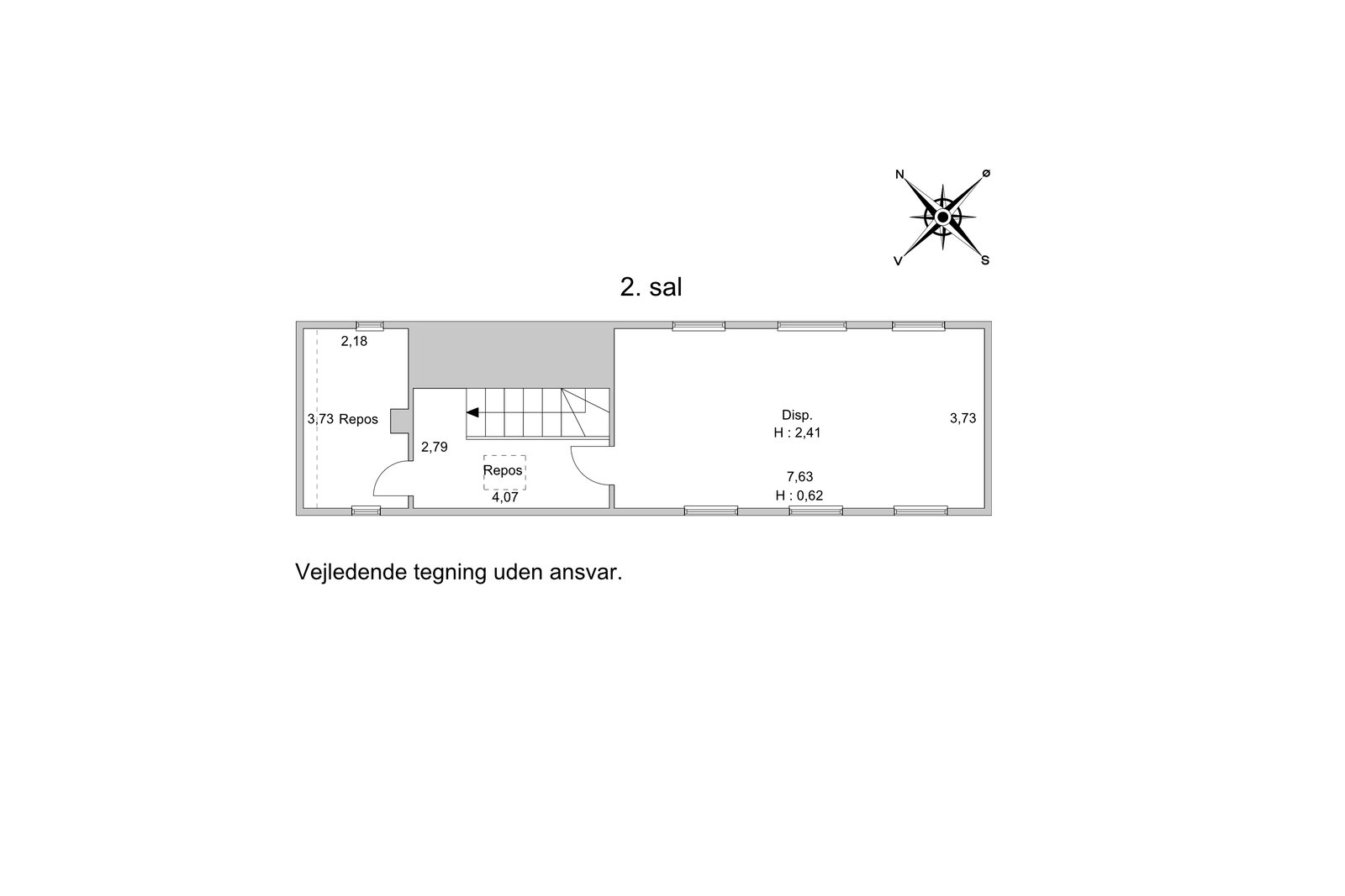 Visual presentation of the listing