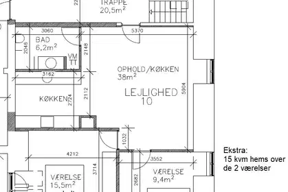 Visual presentation of the listing