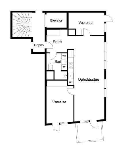 Visual presentation of the listing