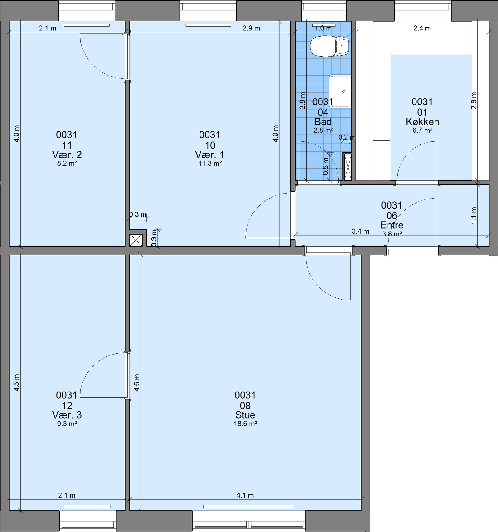 Visual presentation of the listing
