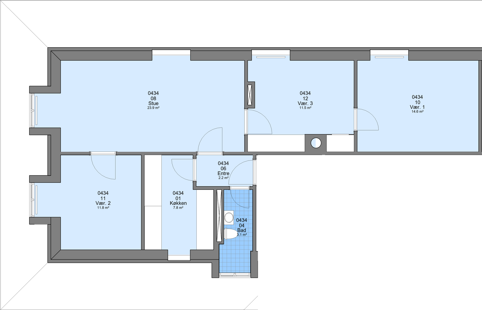 Visual presentation of the listing
