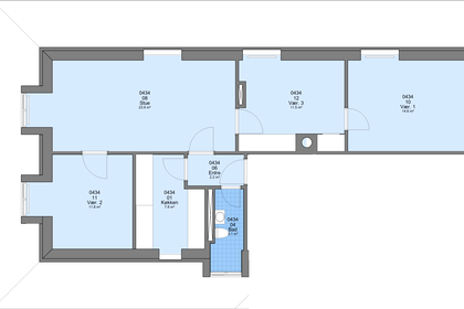 Visual presentation of the listing