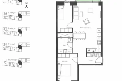 Visual presentation of the listing