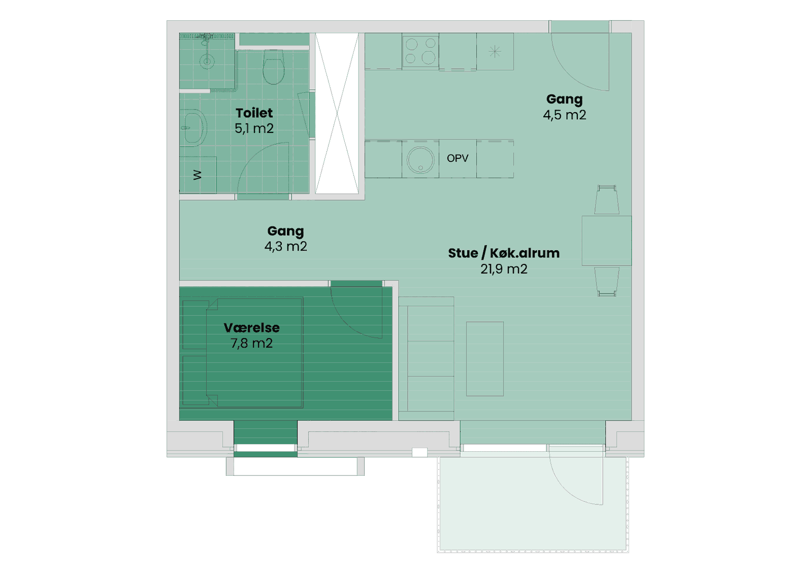Visual presentation of the listing