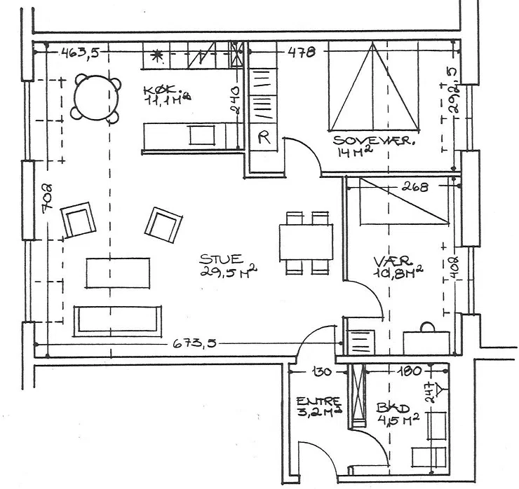 Visual presentation of the listing