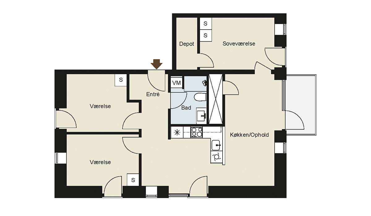 Visual presentation of the listing