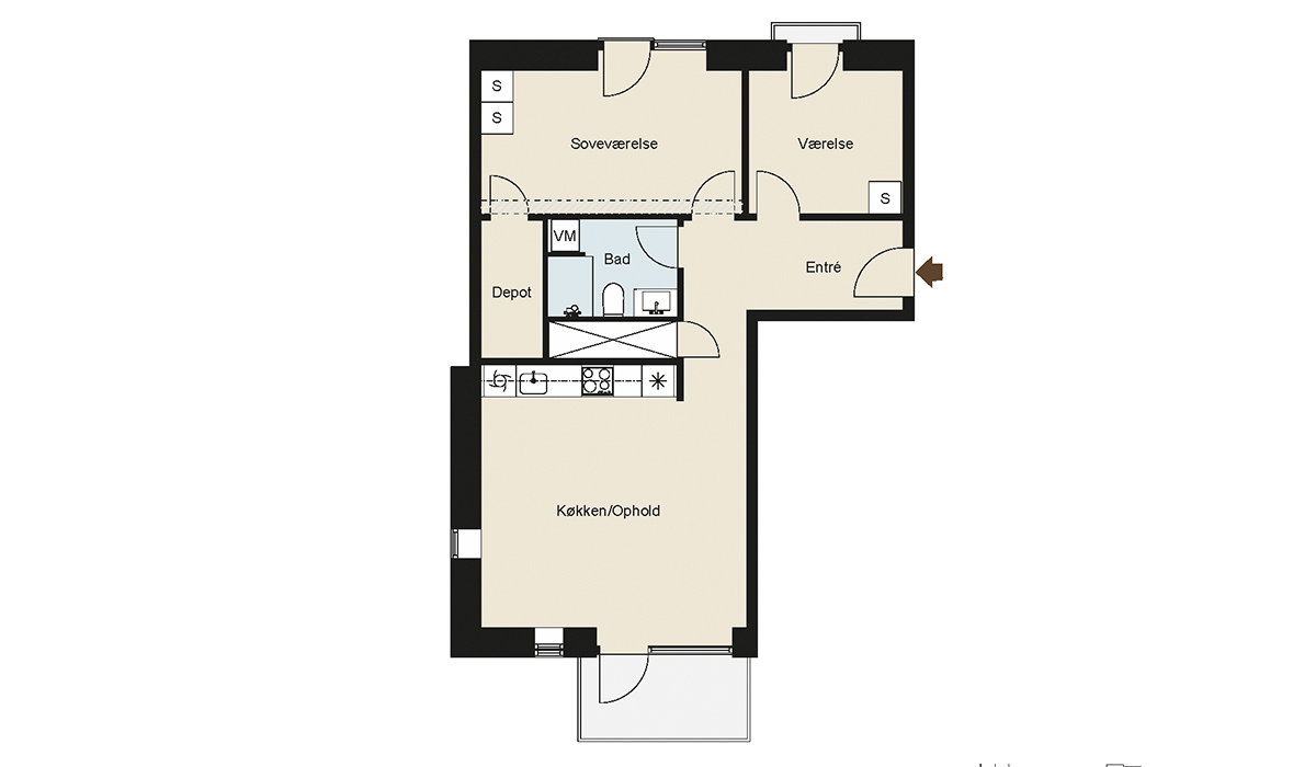 Visual presentation of the listing