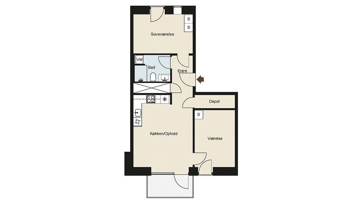 Visual presentation of the listing