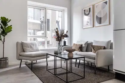 Visual presentation of the listing