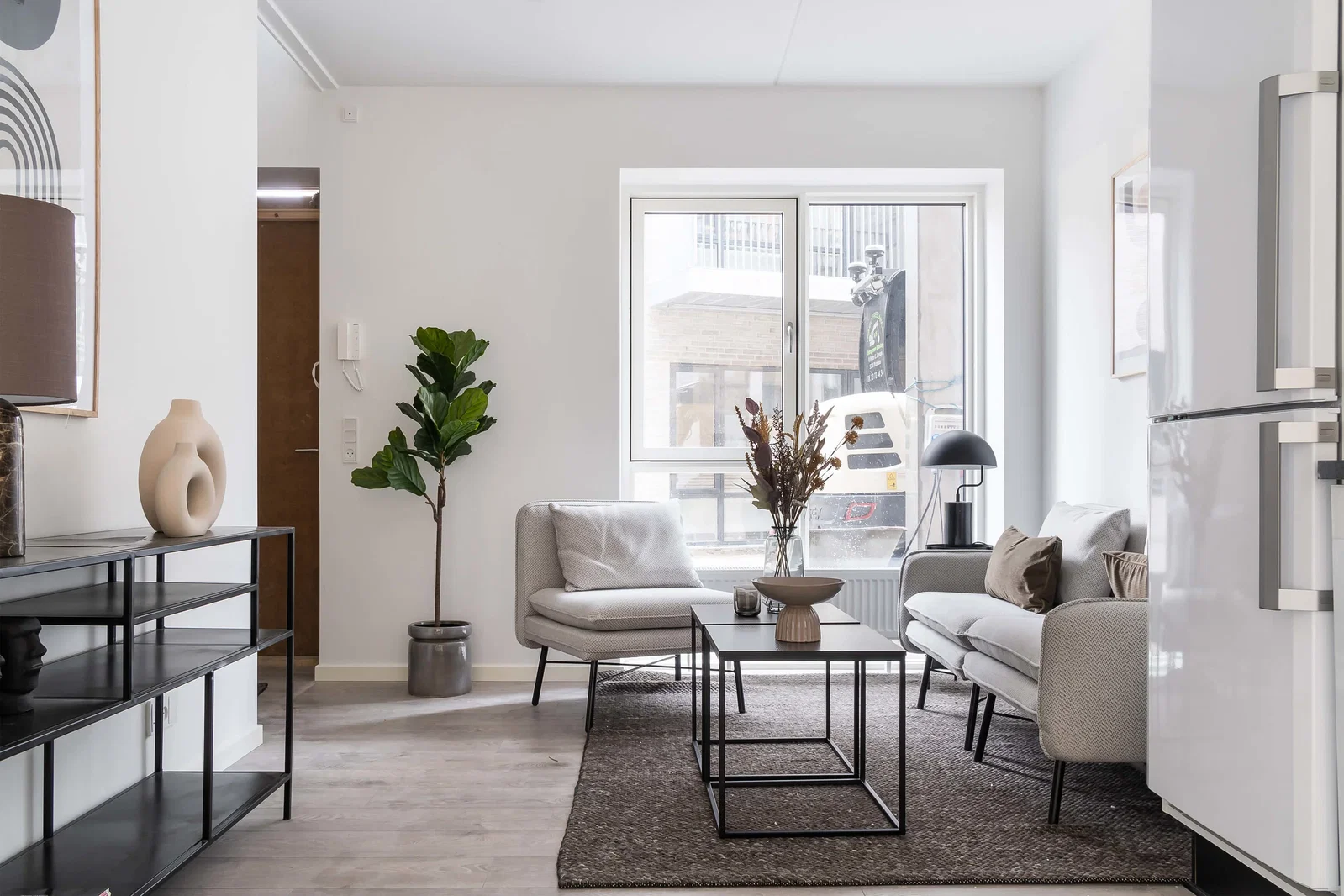 Visual presentation of the listing