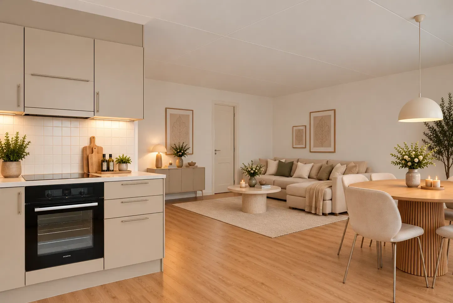 Visual presentation of the listing